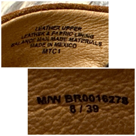 NIB Born Bailie Closed Back Clogs Brown Glazed Ginger Suede 8M 39 - Picture 10 of 12